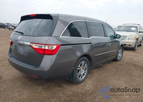 2012 Honda Odyssey Ex-L from USA, damaged, VIN 5FNRL5H6XCB071507